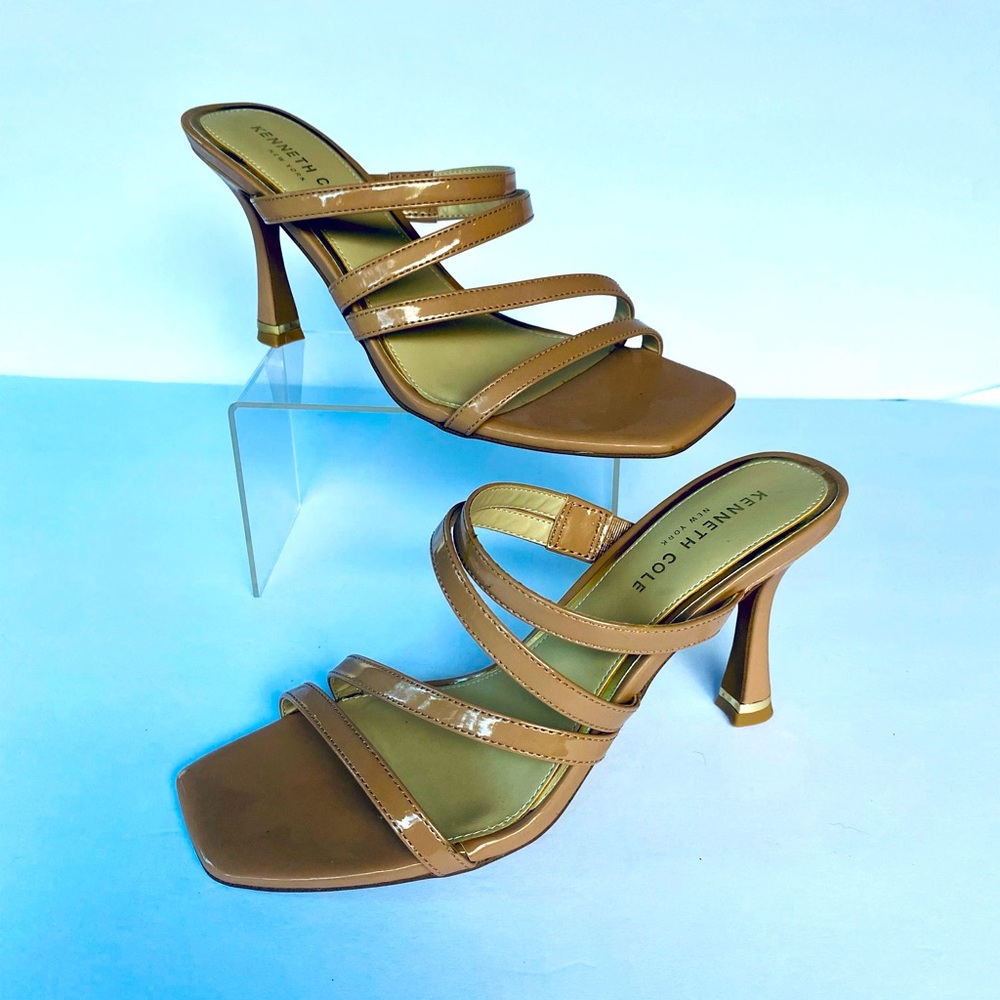 Kenneth Cole Patent Leather Sandals